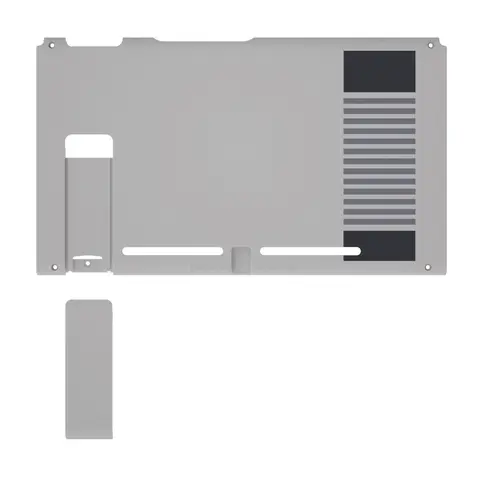 निन्टेंडो स्विच कंसोल के लिए एक्सट्रीमरेट बैक प्लेट W/किकस्टैंड रिप्लेसमेंट हाउसिंग शेल केस - क्लासिक्स NES स्टाइल 10 best sales नेस शेल - №8