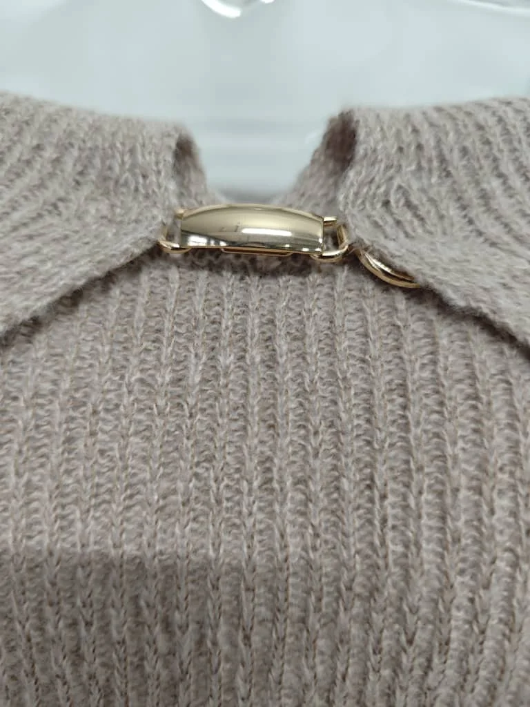 DEAT Abito elegante lavorato a maglia risvolto Slash Neck Manica svasata Elastico Solido Abiti da festa da sera da donna 2024 Autunno Nuova marea
