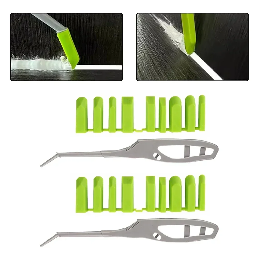 1pcs 9 In 1 Silicone Caulking Tools For Home Improvement Smoothing And Filling Gaps With Multiple Scraper Heads