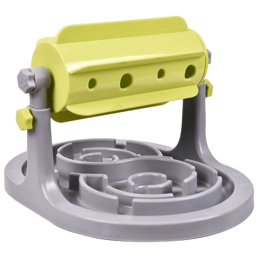 

Интерактивная вращающаяся кормушка Roto Paw IQ Training для собак: медленное кормление, стимуляция мышления и контроль поедания, улучшение когнитивных навыков