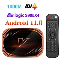 Home Video X4 Android 11 TV Box Amlogic S905X4 3D BT4.0 4G 32G 64G 128G Dual Wifi Media Player 4K 8K Smart TV BOX Set Top Box