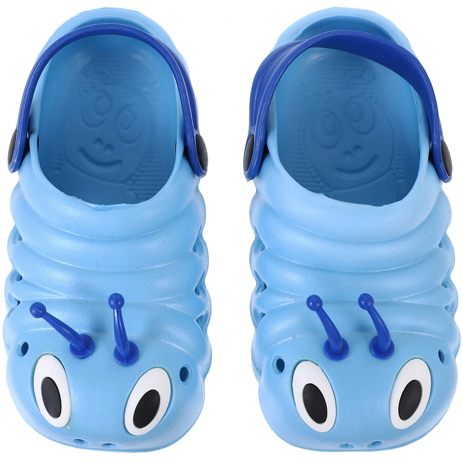 1 زوج بنين بنات الصنادل الأزرق 25 15 سنتيمتر الجلد ودية خفيفة الوزن مريح عدم الانزلاق ارتداء اليومي المنزل مدرسة حفلة بنين الصنادل #3