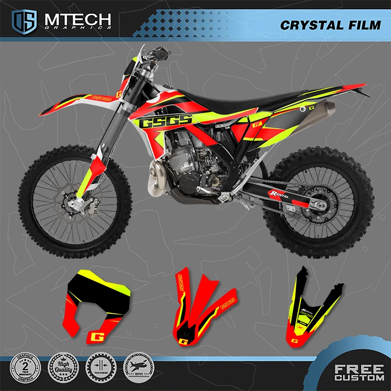 

DSMTECH Motorcycle Graphics Decals Stickers Kits For GASGAS GAS GAS EC 125 250 300 350 450 2012 2013 2014 2015 2016 2017 005