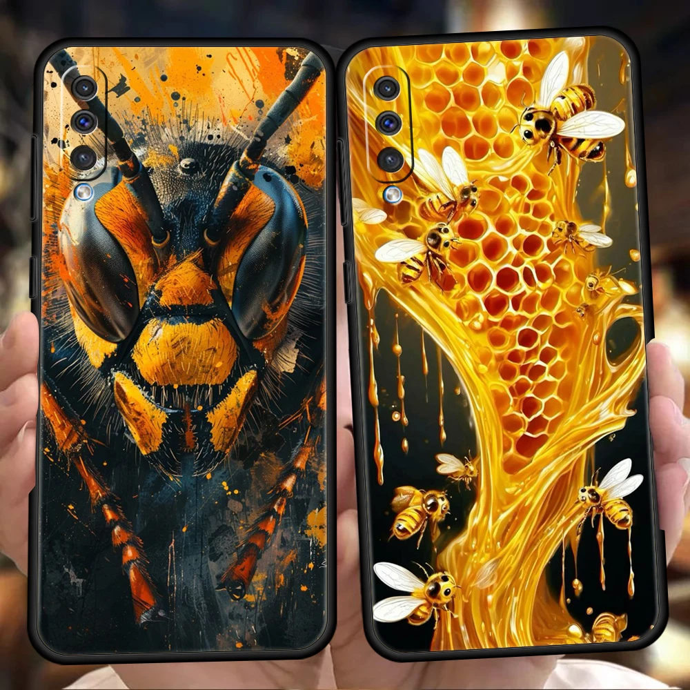 Bugs bees scientific decomposition Phone Case for Samsung Galaxy A24 A13 A53 A73 A33 A22 A12 A02 A03 A10 A20 5G Soft TPU Shell