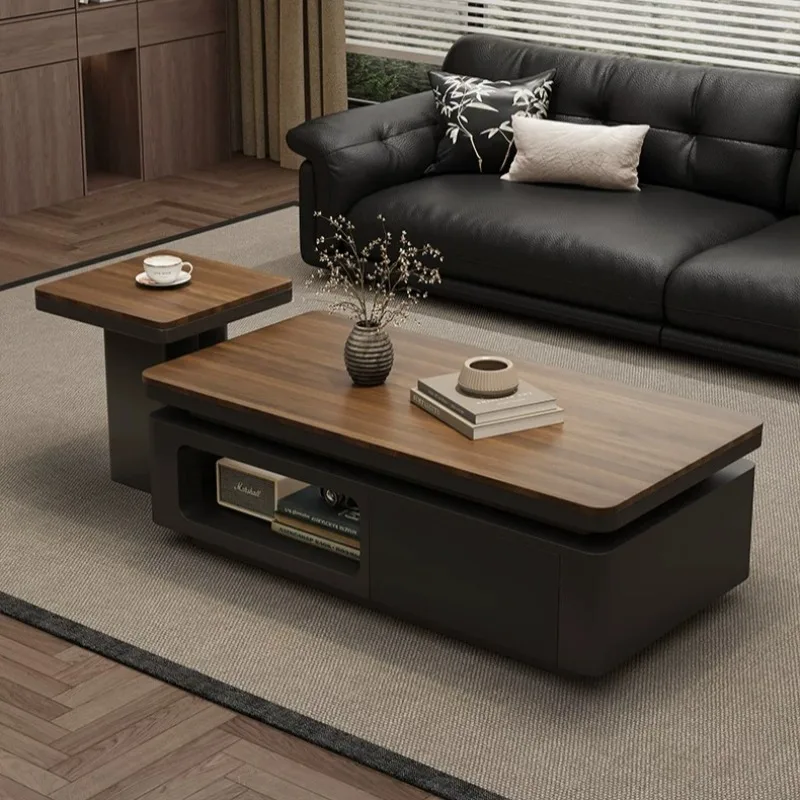 Wooden Storage Coffee Tables Sets Funky Low Wabi Sabi Classic Coffee Tables Large Sofas Tavolino Da Salotto Vintage Furniture