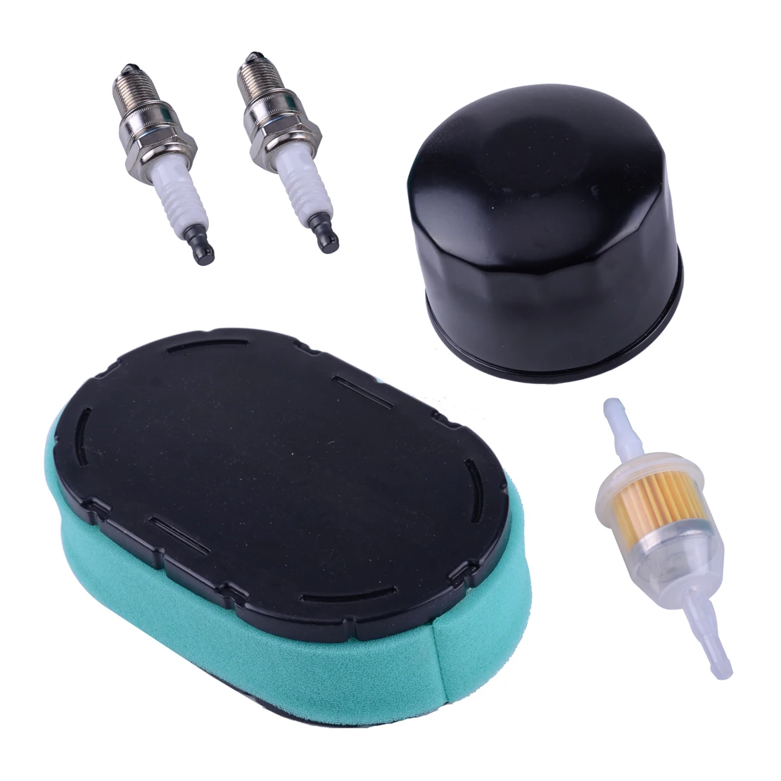 Imagem -02 - Letaosk Filtro de ar Filtro de Óleo Filtro de Combustível Motor Spark Plug Fit para Kohler Kt735 Kt740 Kt725 Kt715 32 083 09-s