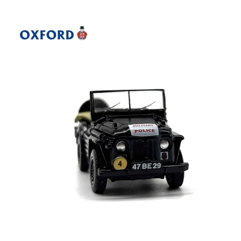 

OXFORD Diecast 1:76 Scale Austin Champ Military Vehicle Alloy Car Model Finished Product Simulation Toy Static Model