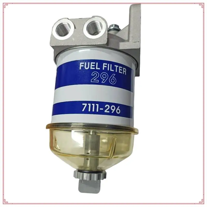 Diesel Filter Oil Water Separator Single Cup Assembly 7111-296 HDF296 Universal Fuel Filter Accessories 296 Filter Elements