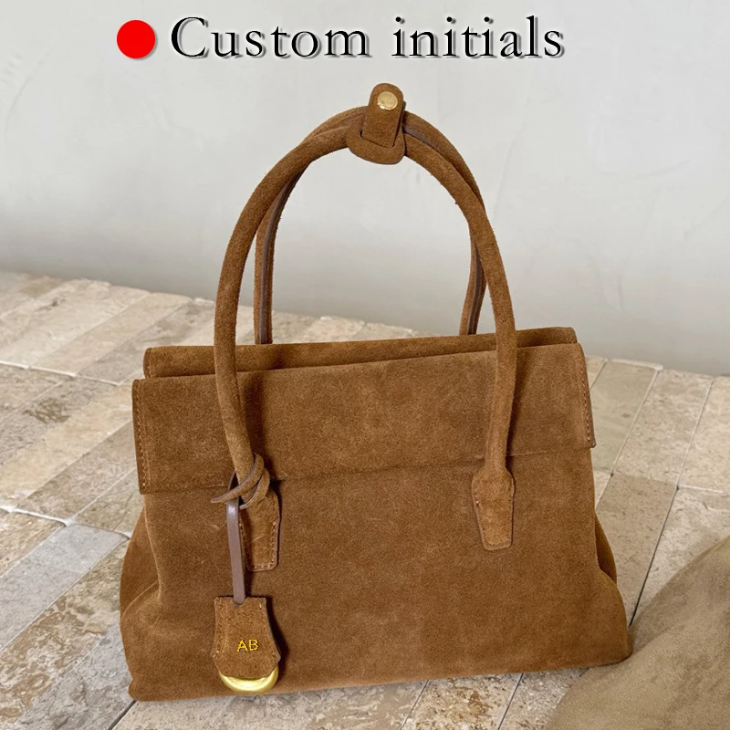 Custom Initials Genuine Leather Solitaire Bags For Women Luxury Designer Handbags Purses 2025 New In Cowhide Top Handle Shoulder