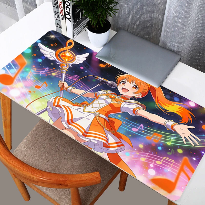 Grand tapis de souris Pretty Cure girl 90x40cm, tapis de bureau pour ordinateur, tapis de clavier, tapis pour ordinateur portable, accessoires de jeu