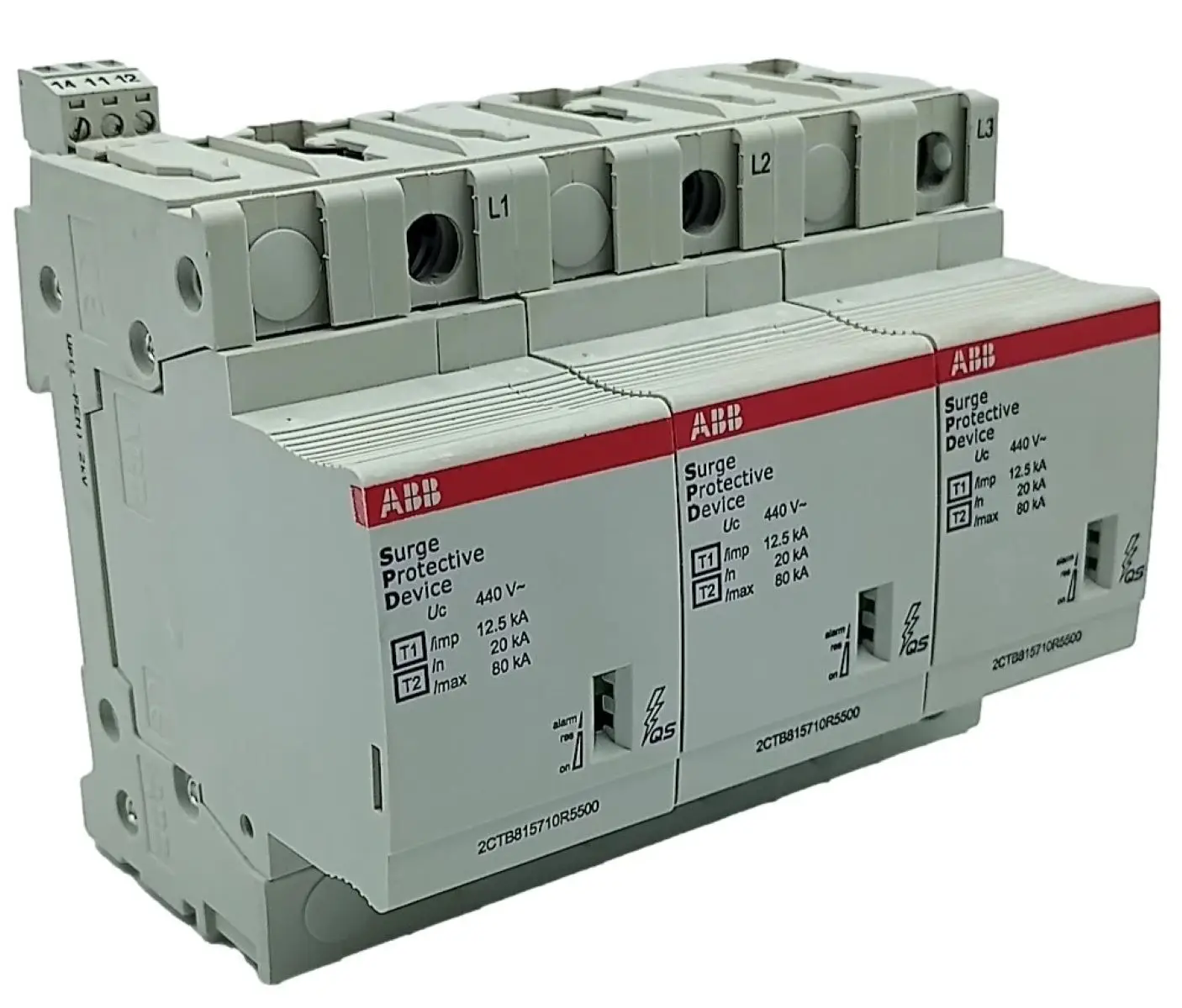 10225577 2CTB815710R3500 OVR T1-T2 3L 12.5-440s P TS QS  Surge Protective Device