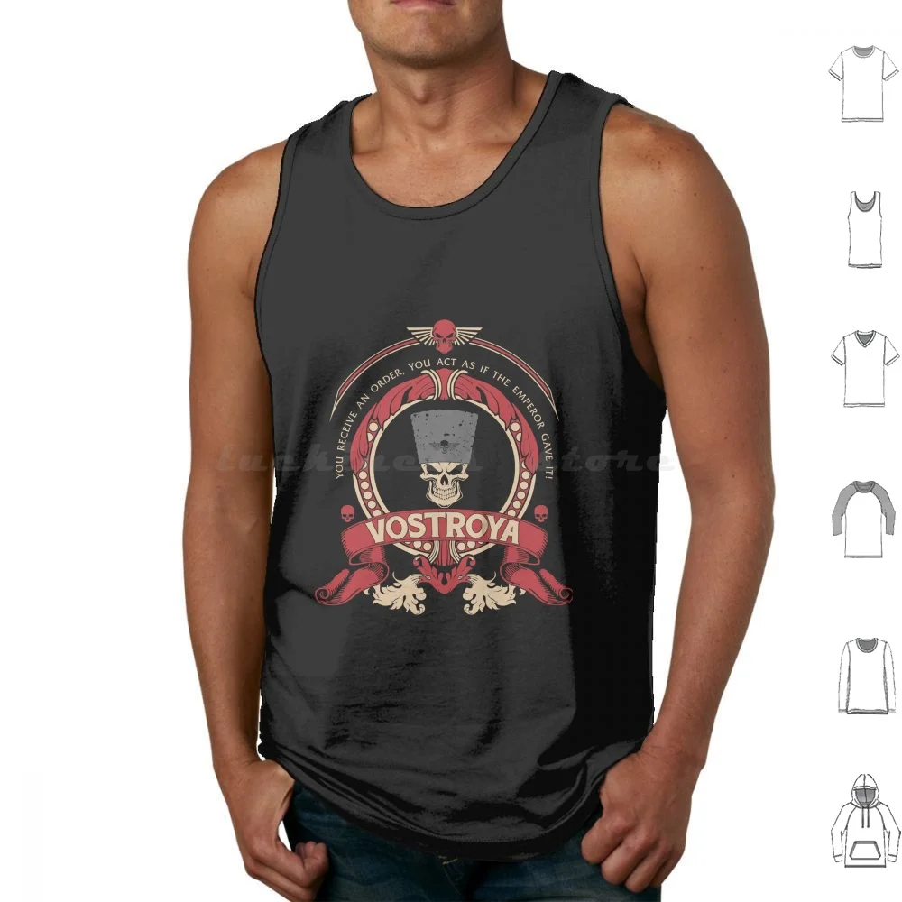 Vostroya-Limited Edition-Se Tank Tops Print Cotton 40000 40 000 Vostroya Imperial Guard Limited Edition