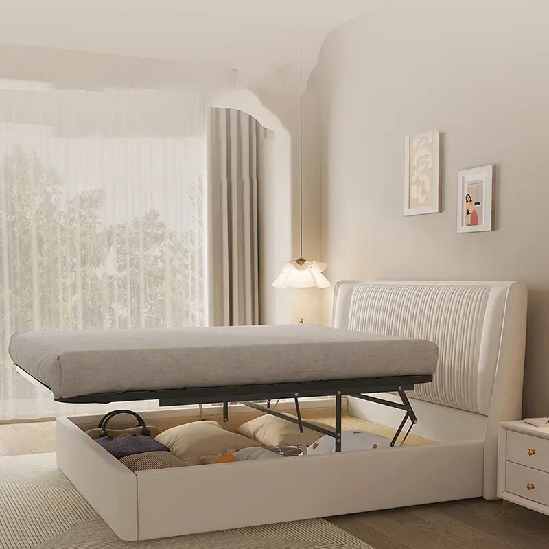 سرير ياباني شحن مجاني راقي وحديث وبسيط وسرير عصري وكاميرا عالية Da Letto أثاث منزلي كامل من Mobili