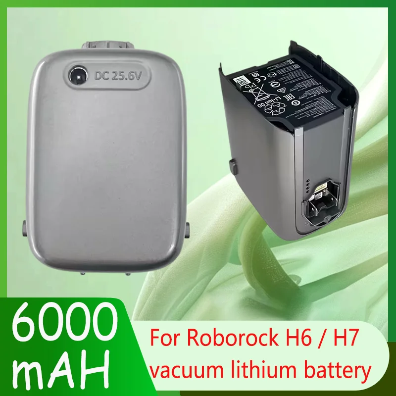 100% NIEUW Voor Roborock H6/H7 stofzuiger accessoires lithiumbatterij H6M1A/H7M1A hoge capaciteit batterij - afbeelding 2