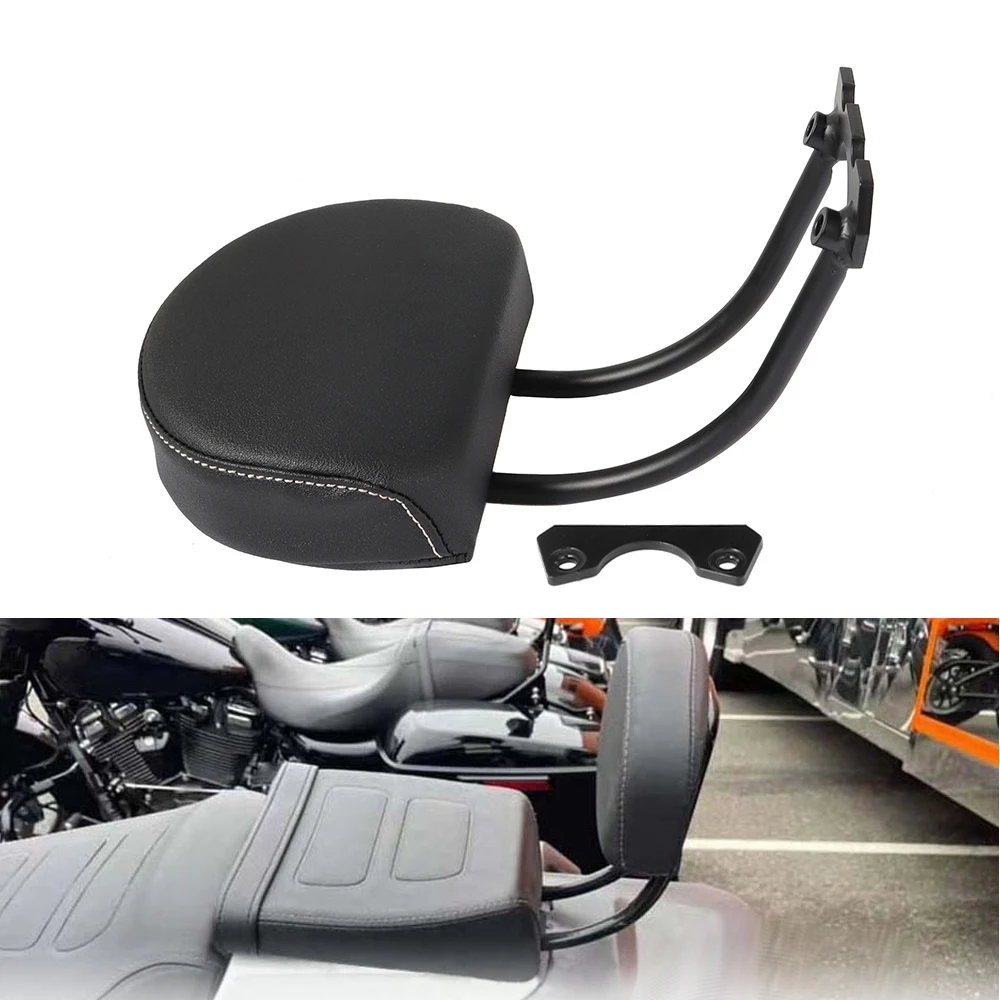 Motorrad Hinten Passagier Sissy Bar Rückenlehne Sozius Kit W/Hardware PU Leder Für Harley Sportster S 1250 RH RH1250S 2021-2022
