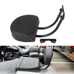 Motorcycle Rear Passenger Sissy Bar Backrest Pillion Kit W/Hardware PU Leather For Harley Sportster S 1250 RH RH1250S 2021-2022