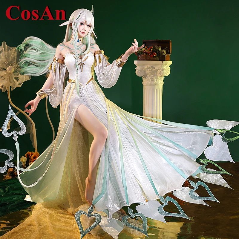 

CosAn Hot Game Genshin Impact The Greater Lord Rukkhadevata Cosplay Costume Gorgeous Dress Activity Party Role Play Clothing