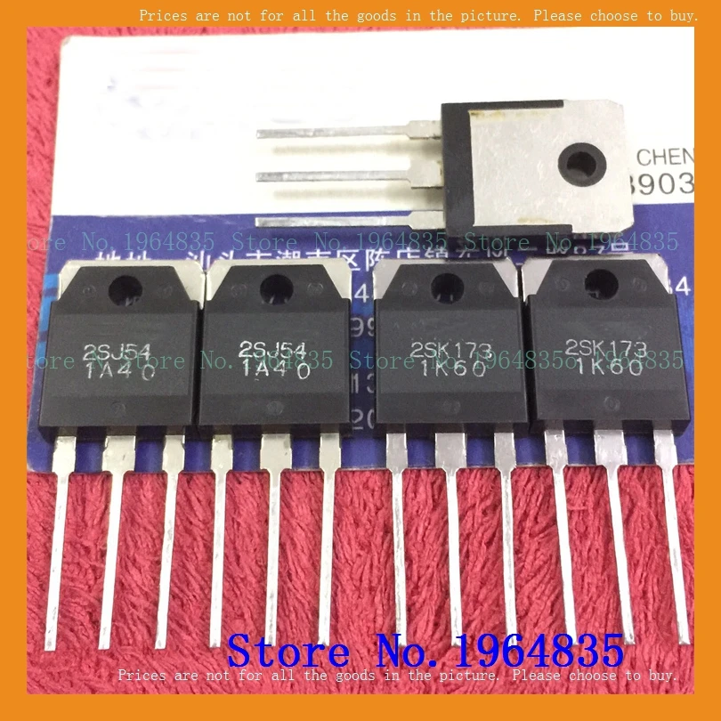 

2pcs/lot=a pair 2SJ54 2SK173 TO-3P