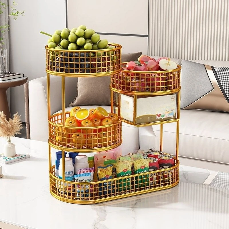 

Fruit plate, living room coffee table household multi-layer fruit plate, living room grade snack plate Nordic multi-layer fruit