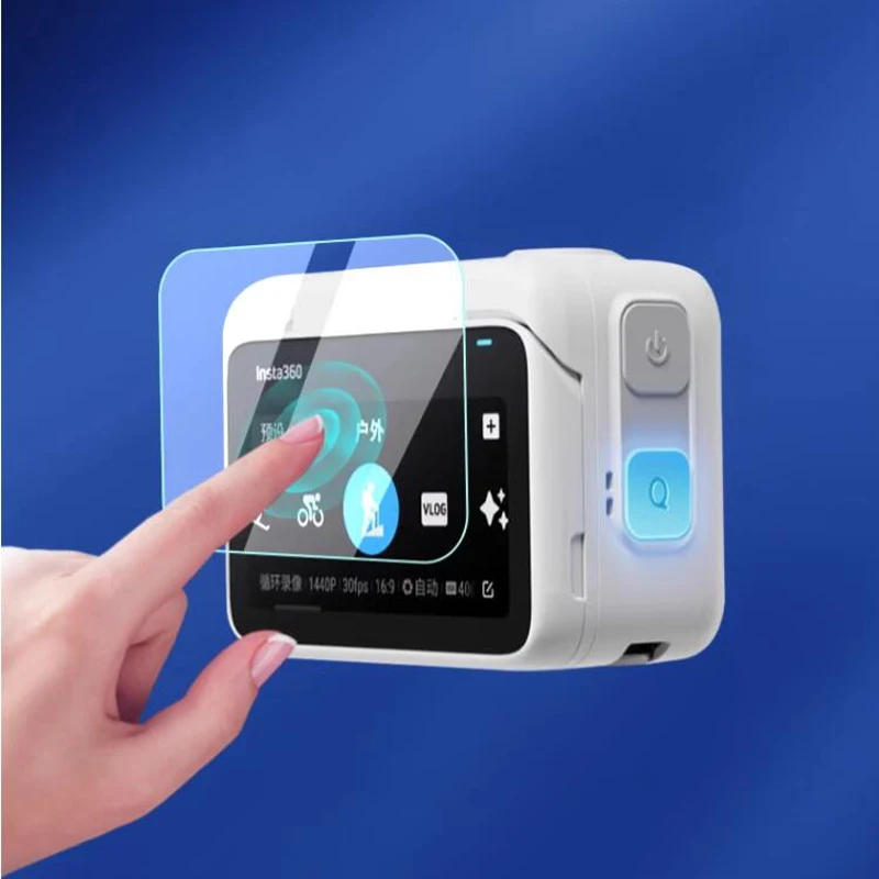 Hard Tempered Glass Screen Protector Cover For Insta360 GO 3 Action Camera Lens LCD Display Screen Film GO3 Case Accessories