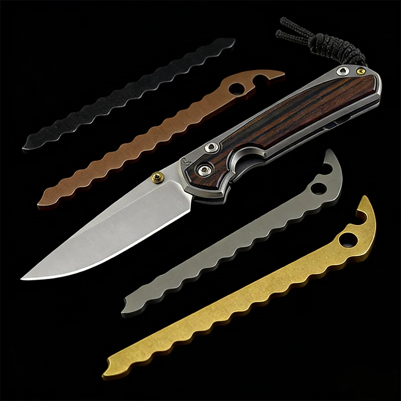

5 цветов, титановые вставки для ножей CNC, задние проставки для ножей Chris Reeve Small Sebenza 21 31, подкладка для задней части ножа