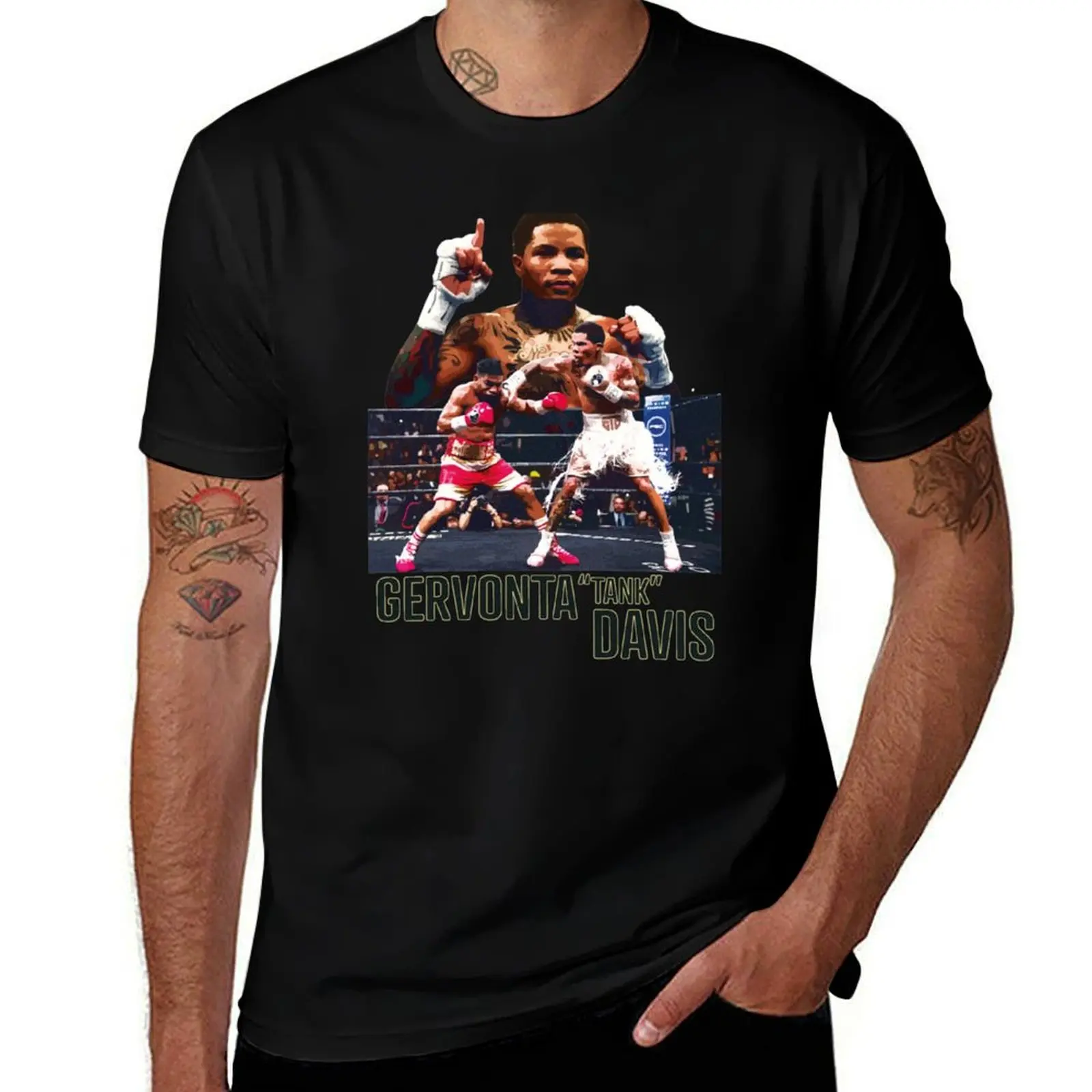 Gervonta Davis Boxer Featherweight Champion T-Shirt cute clothes football t shirt customizeds men t shirts high quality