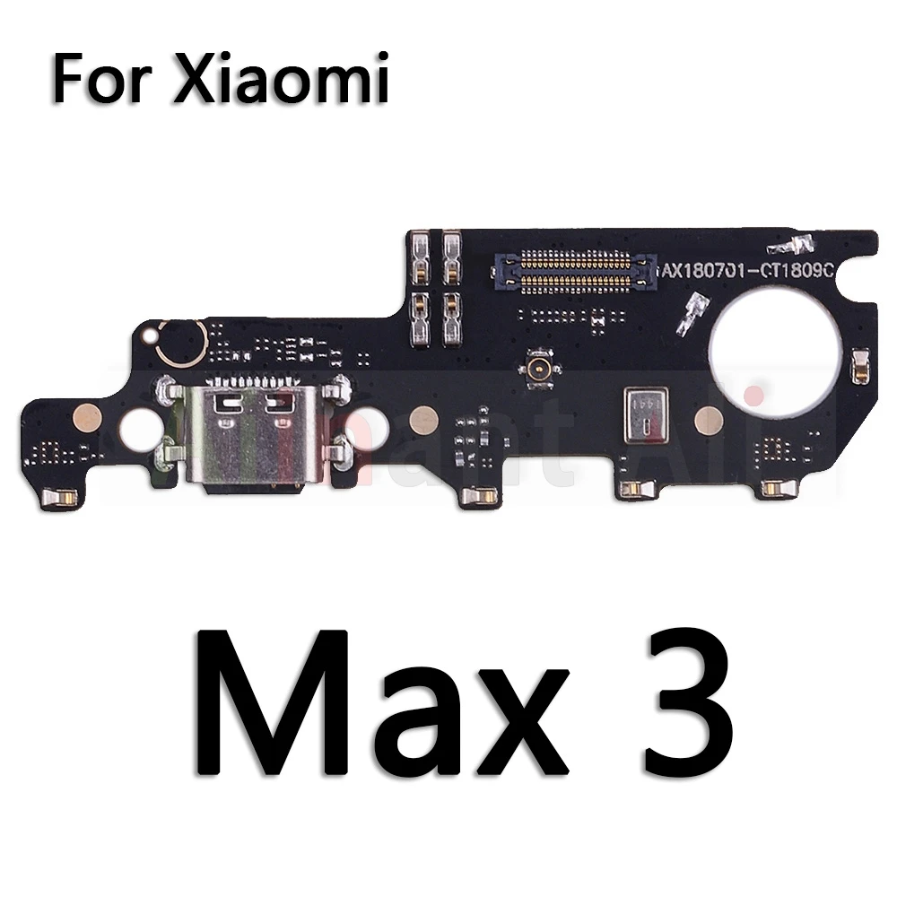 USB Charger Board Port Connector Dock Charging Flex Cable For Xiaomi Mi Note Max Mix 1 2 2s 3 A1 A2 A3 Lite Mic