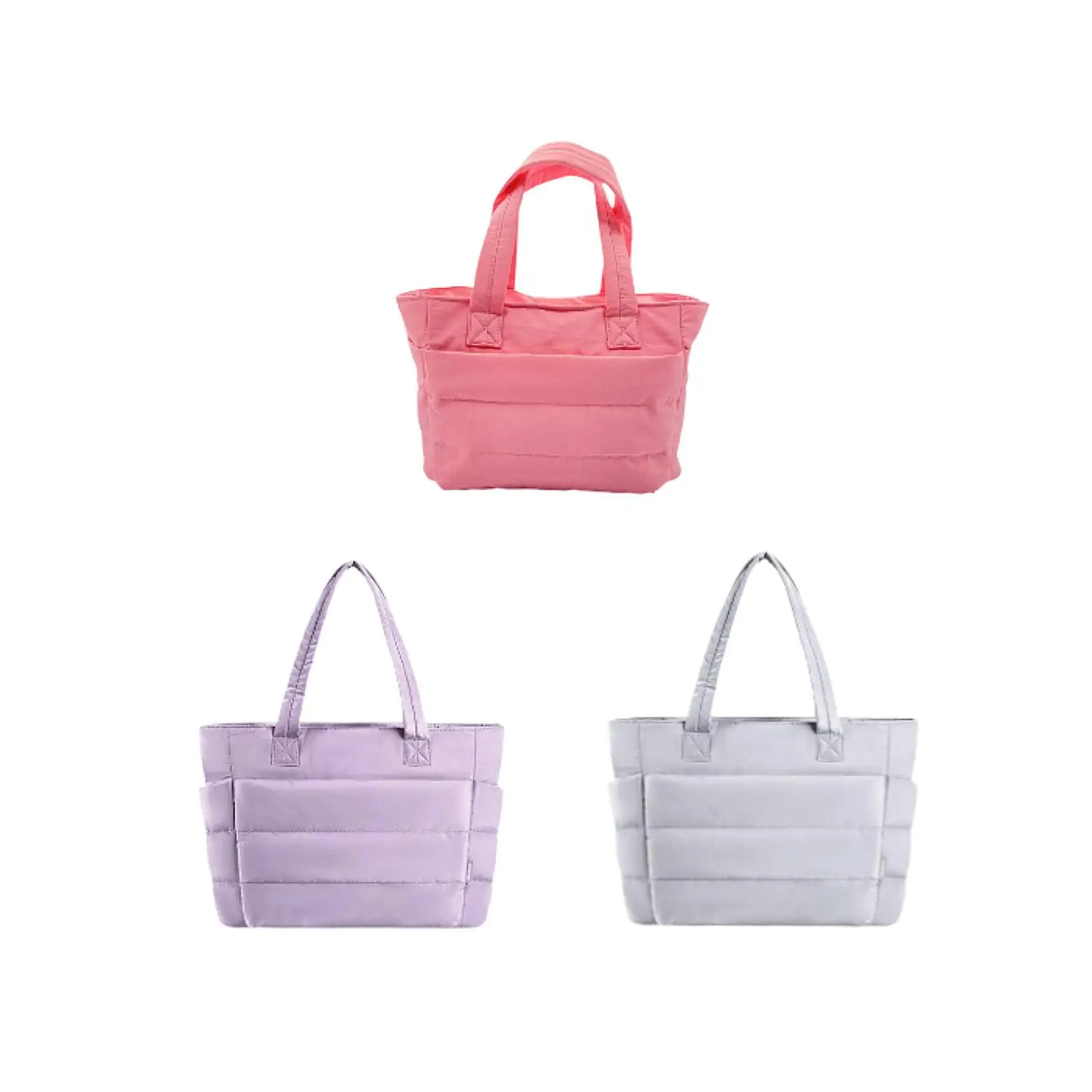 

Women Tote Bag Functional Shoulder Bag with Zipper for Outings And Gifts