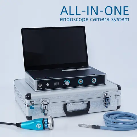 Medical Full HD Endoscope Unit Endoscopic Camera System Endoscopy Equipment With LED Light Source For ENT Surgical Visualization