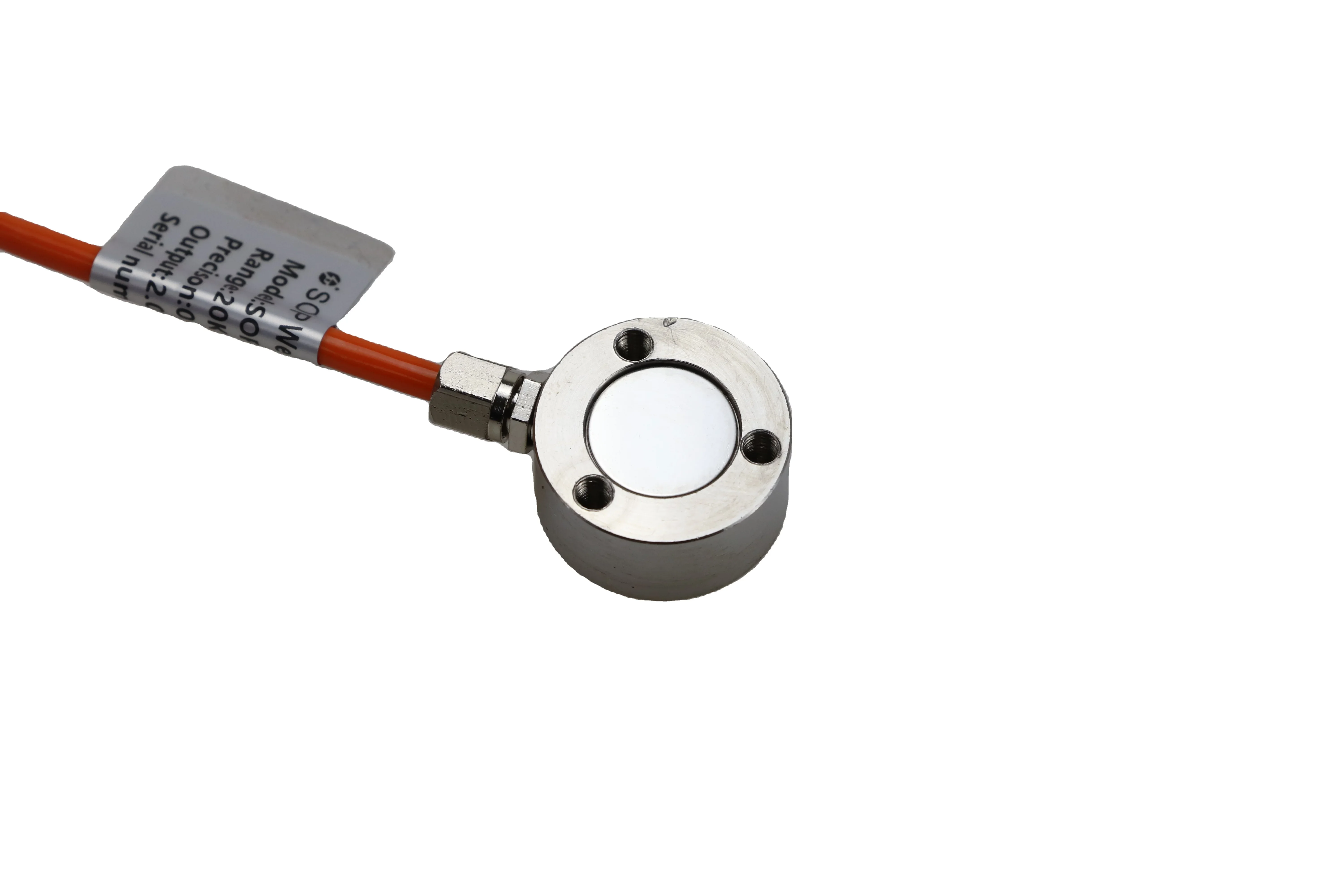 Nuovo sensore di peso a cella di carico in miniatura tipo pulsante da 5 tonnellate per attrezzature