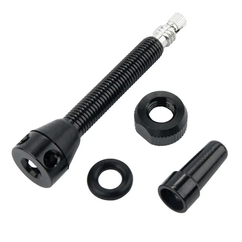 Bicycle Tubeless Tire Presta Valve Alloy Stem 44/60 F/V Presta Valve Removable Tire Tool Cycling Part