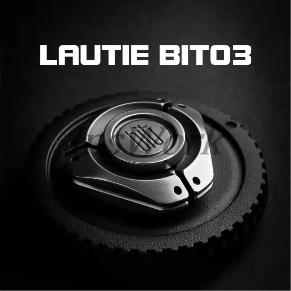 LAUTIE BIT03 Fingertip Gyro Zirconium&304 Steel Portable Personality Bearing Rotating Adult Decompression EDC Autism Toys