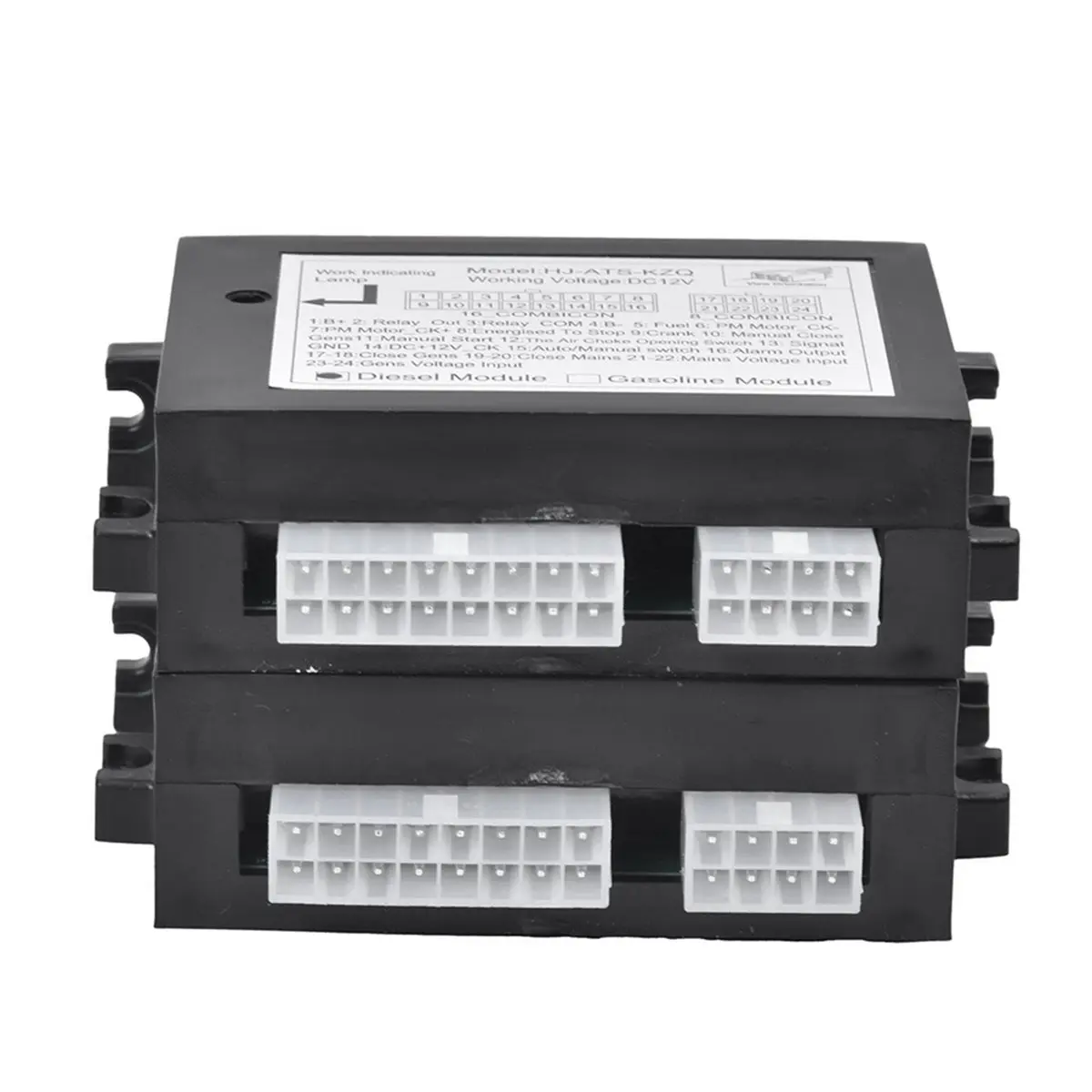 【Limited Offer】HJ-ATS-KZQ ATS-KZQ 10KW ATS Control Module Engine Control Cabinet Box Generator Parts Version