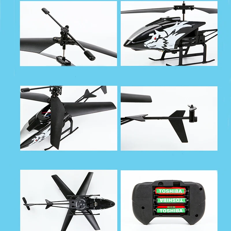 2 Channel Mini USB RC Helicopter Remote Control Aircraft Drone Model with Light Drop shipping