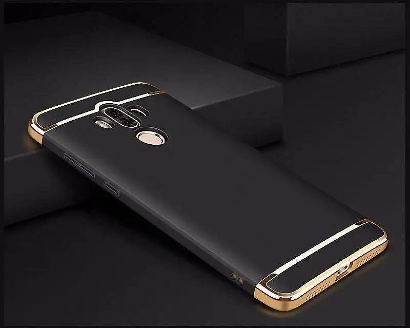 For Huawei Mate 9 Phone Case, Luxury 3 In 1 Case Ultra Slim Hard Cover Casing