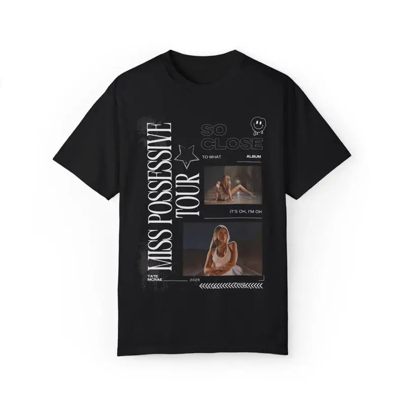 

Tate McRae Miss Possessive T shirt Album Music Lover for Fans