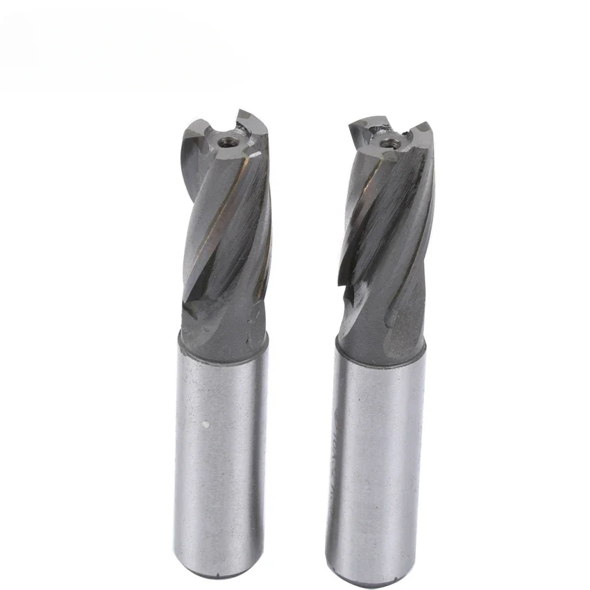 NEW 12mm 14mm 16mm 18mm  20mm 25mm 28mm 30mm Petiole 3 flutes 4 teeth K30 Carbide End mill drill metal