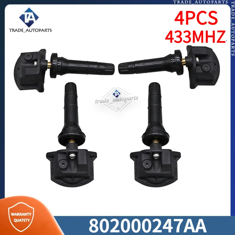 

4 шт./лот, датчик шин 802000247AA для 2022 2023 2024 2025 Chery ARRIZO 5 8 Tiggo 3X 5X 7 PLUS TPMS, система контроля давления в шинах