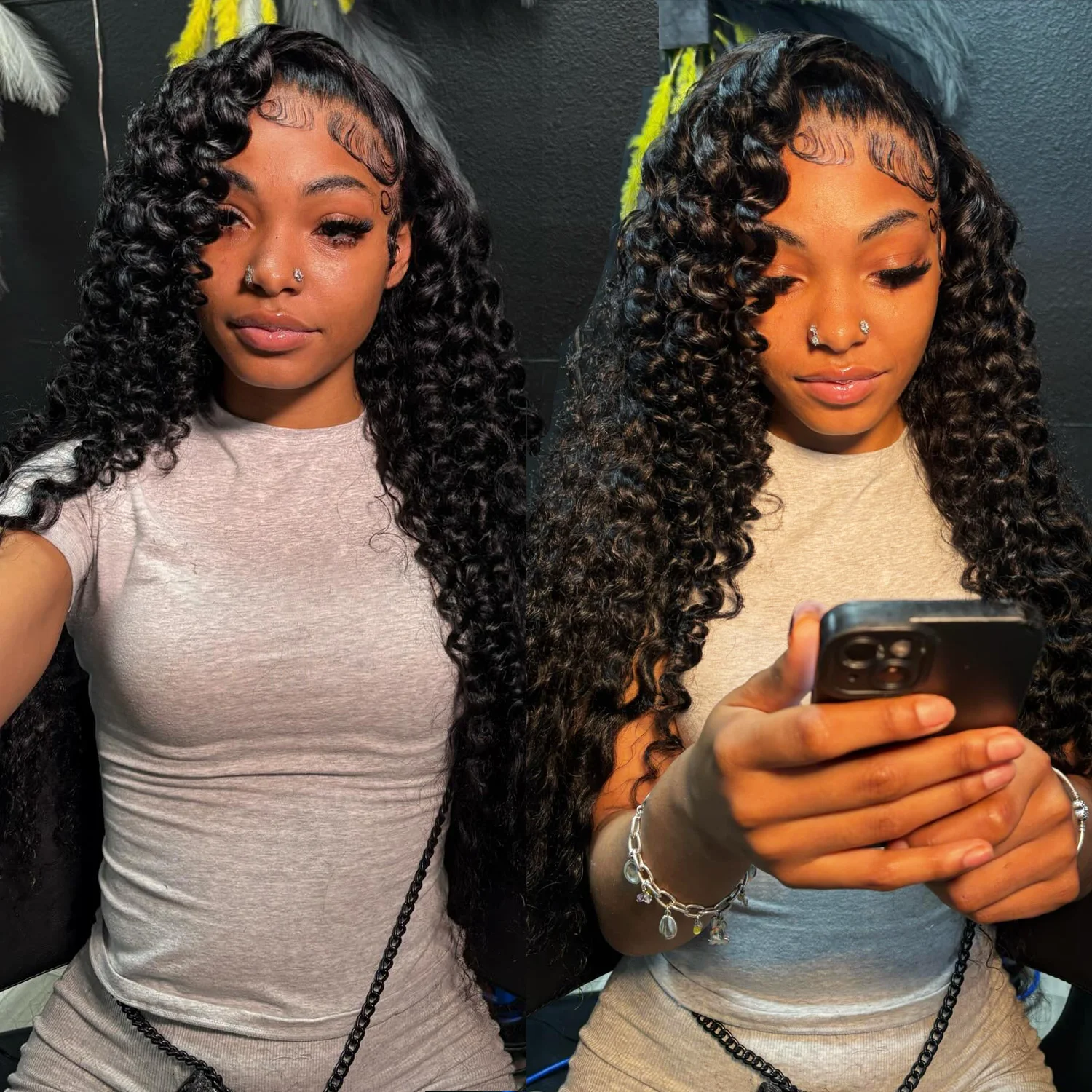 

30-дюймовый парик фронта шнурка человеческих волос 13x6 Water Wave Curly Human Hair Wig Deep Wave Frontal Wig Hd Lace Wigs On Clearance Sale
