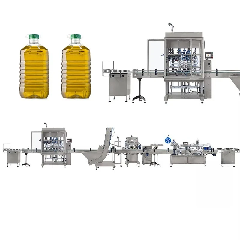 Customized  Scale Palm Oil Processing Line Multifunctional Filling Sealing Labeling Equipment For Cosmetic Liquid Honey Paste