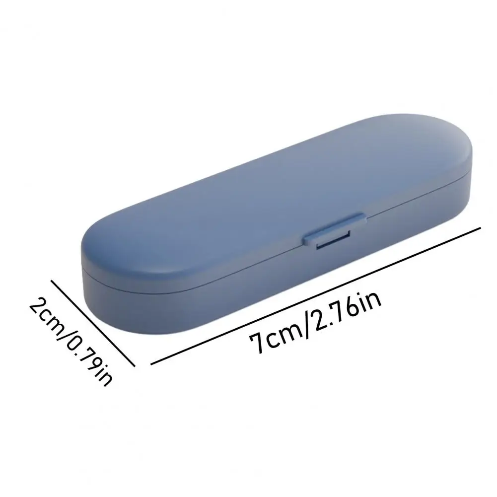 5/7cm Pill Box With Independent Compartments Pill Organizer Silicone Ring Moisture Proof Travel Case For Morning Noon Evening