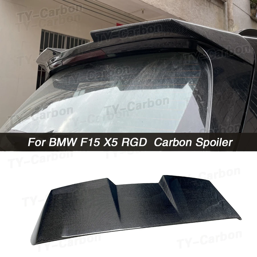 

Real Carbon Fiber Rear Spoiler Wing For BMW X5 F15 SUV 2014-2018 Car Modification Body Kit Accessories Car Tuning