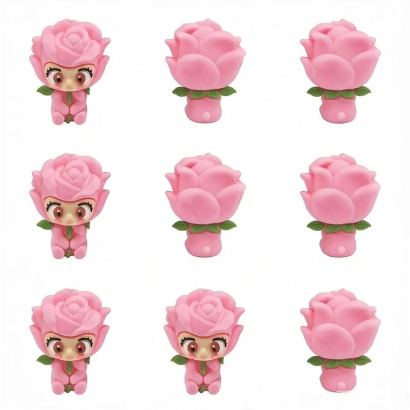 20Pcs New 3D Silicone Beads Food Grade Cartoon Focal Beads For Jewelry Making DIY Pen KeyChain Accessories Baby Silicone Beads