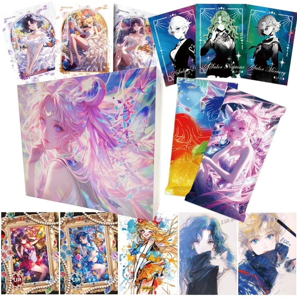 

Коллекционная карта Сейлор Мун, волшебные приключения, японское аниме, ограниченная карта персонажей, рождественские поощрения, детские подарки, игрушки