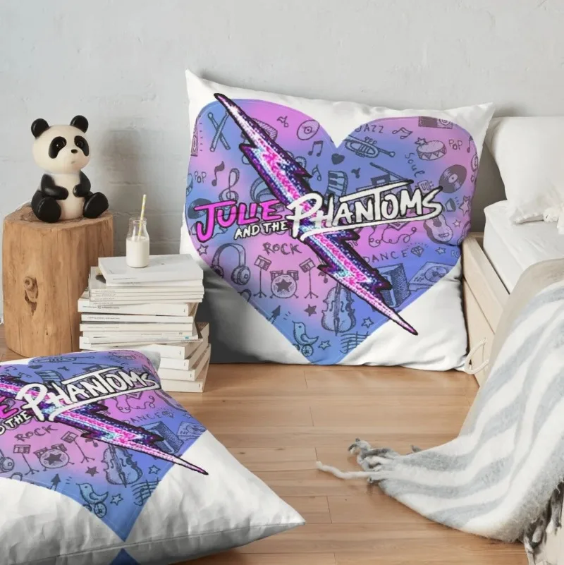 Julie and The Phantoms Luke Print Pillow Cover Sofa Cushion Cover Living Room Bedroom Decor Polyester Pillow Case