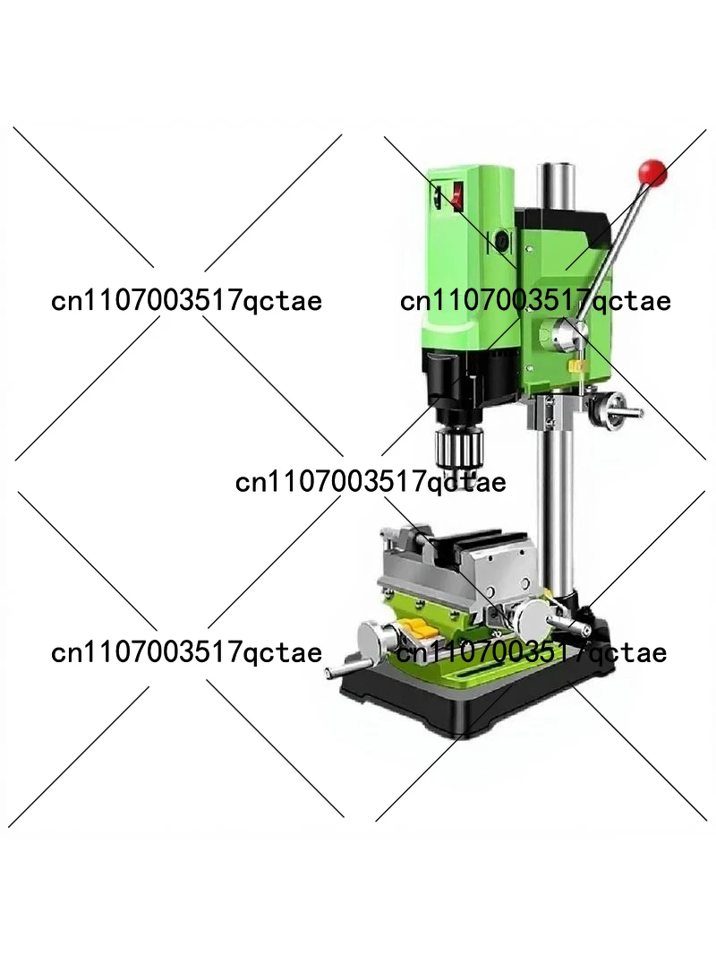 800W Digital Display Bench Drill Small Industrial Grade High Precision Drilling Machine Miniature Multi Function With Lighting