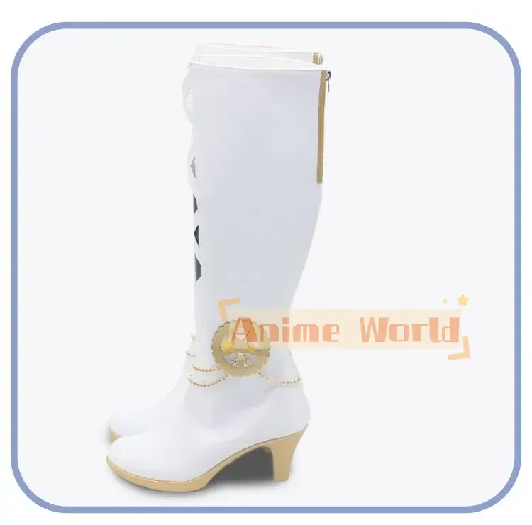 Nightcord op 25-cosplay schoenen ASAHINA MAFUYU dameskostuums komische PU-laarzen Halloween carnaval laarzen op maat gemaakt