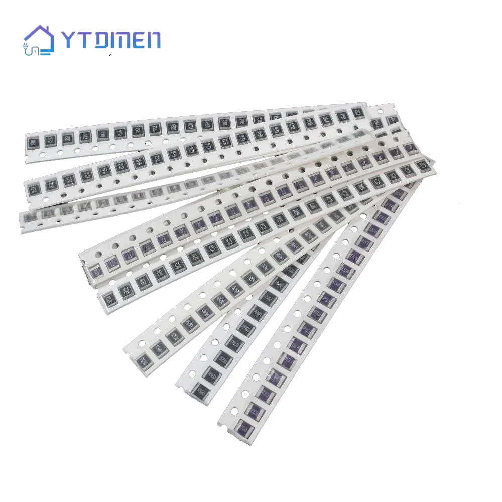 200PCS 1210 SMD Resistor Kit 10 Values 0.1Ω~0.82Ω 1% Low-Power Alloy Chip Resistance Assorted Set