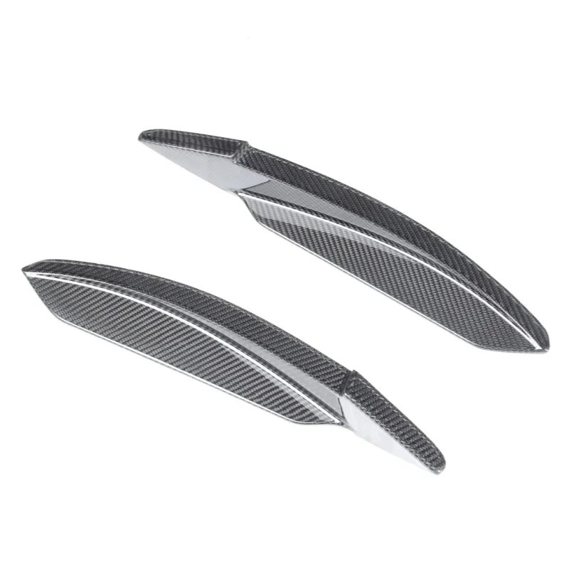 

Upgraded PK Style Dry Carbon Fiber Front Wind Blade Decoration and Body Kit for F8 Front Bumper