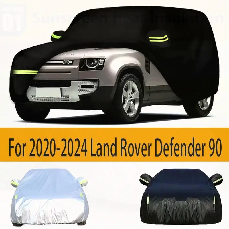 

For Rainproof Weatherproof Keywords: Waterproof Covers Longtail: Waterproof for Land Rover Defender 90 2 Door Car Covers